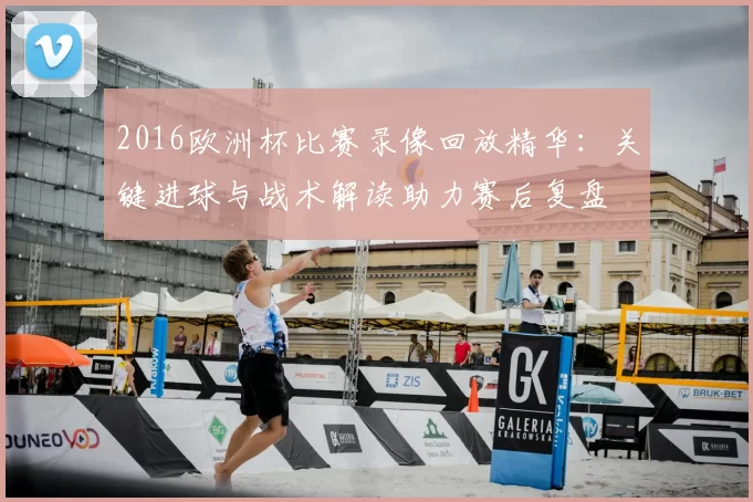 2016欧洲杯比赛录像回放精华：关键进球与战术解读助力赛后复盘